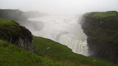 Gullfoss von vorne Gullfoss von vorne