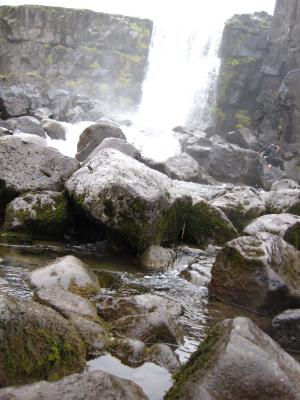Wasserfall bei Pingvellir Wasserfall bei Pingverlli